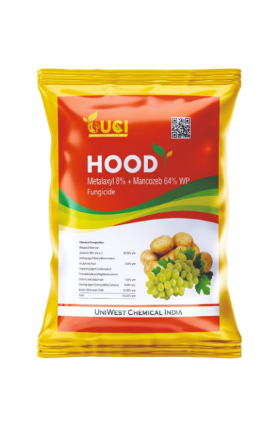 <br><br>Hood<br><p style="font-size:15px">(Metalaxyl 8% + Mancozeb 64% WP)</p>